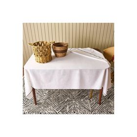 Evidea Elegant Soft Beyaz 140x200 cm Masa Örtüsü