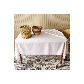 Evidea Elegant Soft Beyaz 140x200 cm Masa Örtüsü