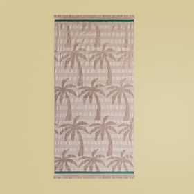 Evidea Elio Soft Bej 70x140 cm Plaj Havlusu