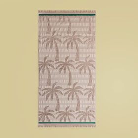 Evidea Elio Soft Bej 70x140 cm Plaj Havlusu