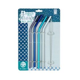 Evidea Excellent Houseware 5 Parça Çelik Pipet