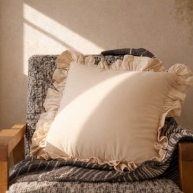 Evidea Fancy Soft Bej 40x40 cm Kırlent