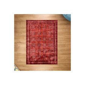 Evidea Farah Soft Kırmızı 160x230 cm Makine Halısı