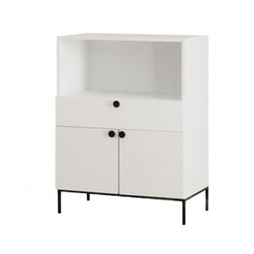 Evidea Fly Mobilya Elsi Beyaz 80 cm Çok Amaçlı Dolap