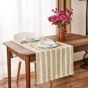 Evidea Freya Soft Yeşil Ekru 50x130 cm Runner