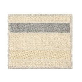 Evidea Frodo Naturel Soft Antrasit 60x100 cm + 50x60 cm 2'li Banyo Paspası