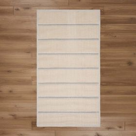 Evidea Garis Soft Ekru 80x150 cm Dekoratif Halı