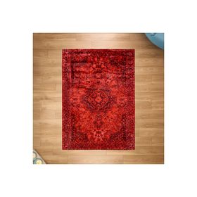 Evidea Gazni Soft Kırmızı 160x230 cm Makine Halısı