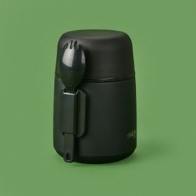 Evidea Kitchen 500 ml Siyah Yemek Termosu