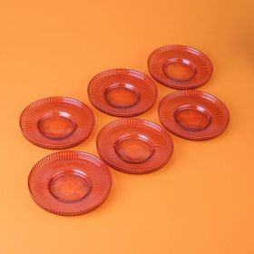Evidea Kitchen Amber 12 CM 6'lı Çay Tabağı