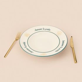 Evidea Kitchen Amiamo La Pasta Beyaz 27 CM Makarna Tabağı