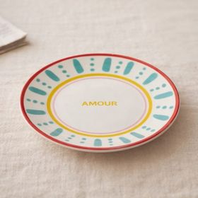 Evidea Kitchen Amour Renkli 19 CM Pasta Tabağı