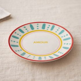 Evidea Kitchen Amour Renkli 19 CM Pasta Tabağı
