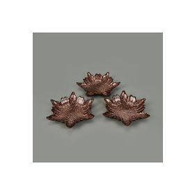 Evidea Kitchen Armoni Kahverengi 15 CM 3'lü Çerezlik