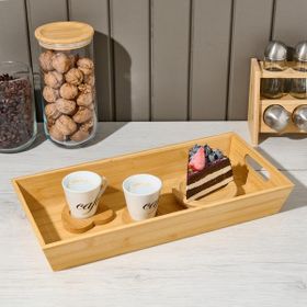 Evidea Kitchen Bambu 40x19.5x5.2 cm Tepsi