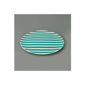 Evidea Kitchen Be Happy Yeşil 25 CM Servis Tabağı