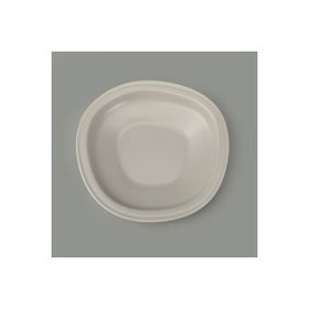 Evidea Kitchen Bloom Çukur Gri 23 cm Yemek Tabağı