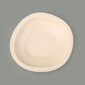 Evidea Kitchen Bloom Çukur Krem 23 cm Yemek Tabağı