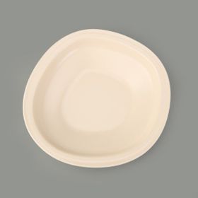 Evidea Kitchen Bloom Çukur Krem 23 cm Yemek Tabağı