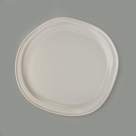 Evidea Kitchen Bloom Gri 29 cm Servis Tabağı
