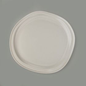 Evidea Kitchen Bloom Gri 29 cm Servis Tabağı