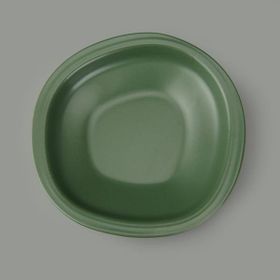 Evidea Kitchen Bloom Yemek Yeşil 23 cm Çukur Tabağı