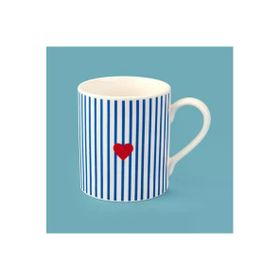 Evidea Kitchen Bold Heart Renkli 290 ml Porselen Kupa