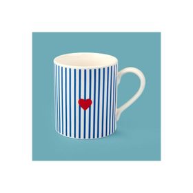 Evidea Kitchen Bold Heart Renkli 290 ml Porselen Kupa