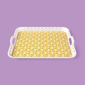 Evidea Kitchen Botanik Renkli 41x31 cm Tepsi