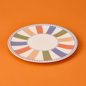 Evidea Kitchen Colourful Renkli 25 CM Servis Tabağı