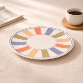 Evidea Kitchen Colourful Renkli 25 CM Servis Tabağı