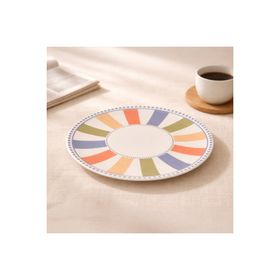 Evidea Kitchen Colourful Renkli 25 CM Servis Tabağı