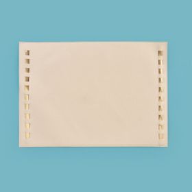 Evidea Kitchen Deri Bej 32x44 cm Amerikan Servis