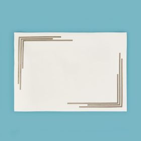 Evidea Kitchen Deri Krem 32x44 cm Amerikan Servis