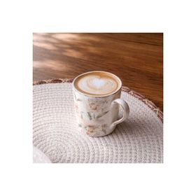 Evidea Kitchen Flowery Beyaz 240 ml Kupa