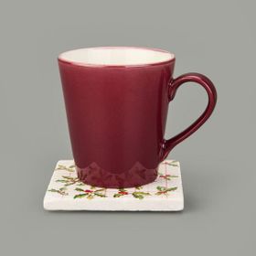 Evidea Kitchen Kokina Taş Renkli 10x10 cm Bardak Altlığı