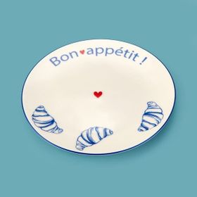 Evidea Kitchen Kruvasan Porselen 19 cm Tatlı Tabağı