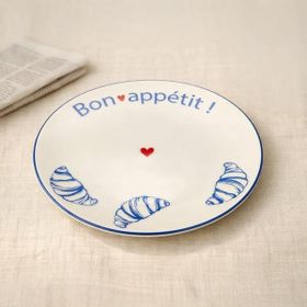 Evidea Kitchen Kruvasan Porselen 19 cm Tatlı Tabağı