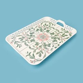 Evidea Kitchen Leaf Renkli 51x38 cm Tepsi