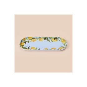 Evidea Kitchen Lemon 32 cm Renkli Kayık Tabak