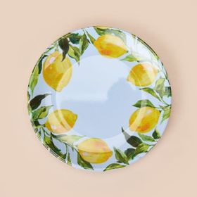 Evidea Kitchen Lemon Renkli 25 cm Servis Tabağı