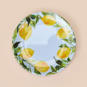 Evidea Kitchen Lemon Renkli 25 cm Servis Tabağı