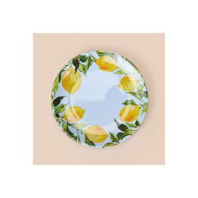 Evidea Kitchen Lemon Renkli 25 cm Servis Tabağı