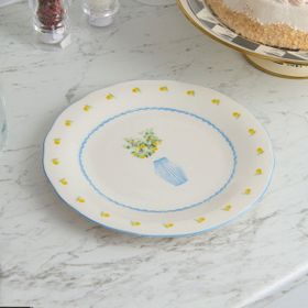 Evidea Kitchen Limecello Porselen Renkli 27 CM Servis Tabağı