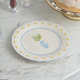 Evidea Kitchen Limecello Porselen Renkli 27 CM Servis Tabağı