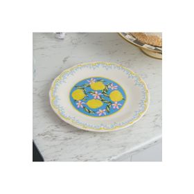 Evidea Kitchen Limecello Porselen Renkli 27 CM Servis Tabağı