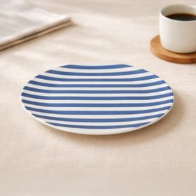 Evidea Kitchen Love Nature Mavi 25 CM Servis Tabağı