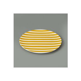 Evidea Kitchen Love Yourself Sarı 25 CM Servis Tabağı