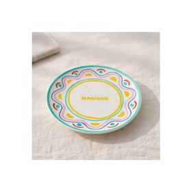 Evidea Kitchen Magique Renkli 25 CM Servis Tabağı