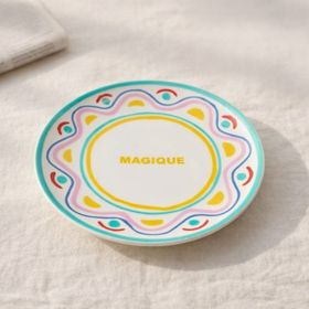 Evidea Kitchen Magique Renkli 25 CM Servis Tabağı